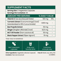 Turmeric Curcumin Capsules (1,000mg)