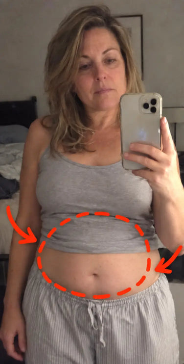 Linda, 62, at Week 1 — Puffy and bloated most afternoons